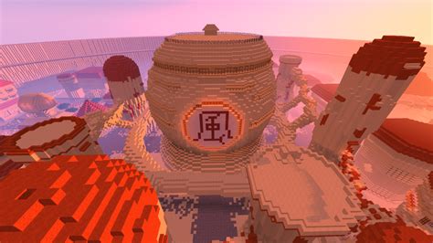 Sunagakure Hidden Sand Village Naruto Shippuden Minecraft Map