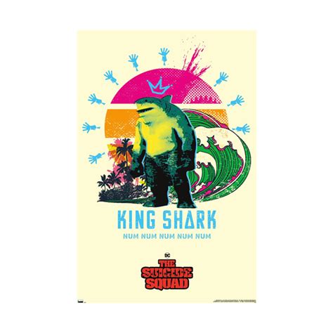 Trends International The Suicide Squad 2 King Shark Wall Poster
