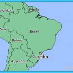 Map Of Curitiba TravelsMaps