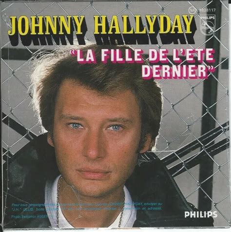 CD JOHNNY HALLYDAY La fille de l été dernier N149 neuf sans