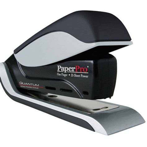 Paperpro Desktop Full Strip Stapler Black Silver Park Avenue