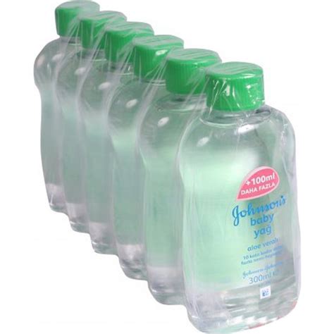 Johnsons Baby Yağ Aloe Vera 300 ml 6 lı Paket Fiyatı