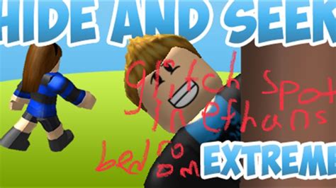 Roblox Hide And Seek Extreme How To Glitch In Ethans Bedroom Youtube