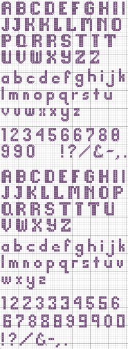 Cross Stitch Alphabet 21