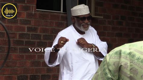 Ondo Election Gov Akeredolu Victory Dance Before Announcement Of