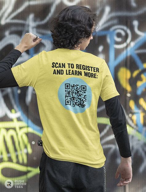 How To Design A Qr Code T Shirt