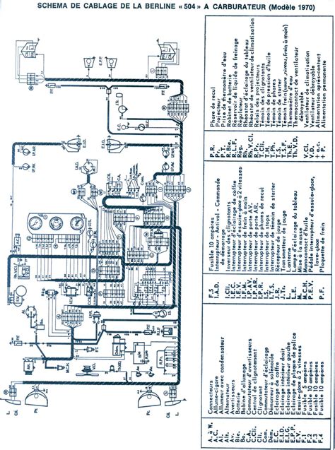 Busco Diagrama Electrico Peugeot 504 YoReparo