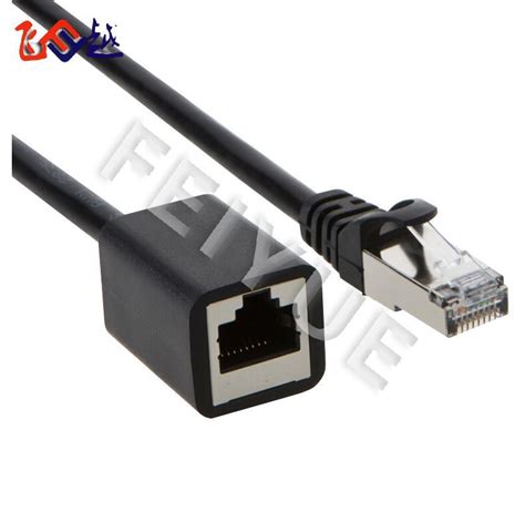 Rj Cat E Cat Male To Female Ethernet Extension Cable China Rj