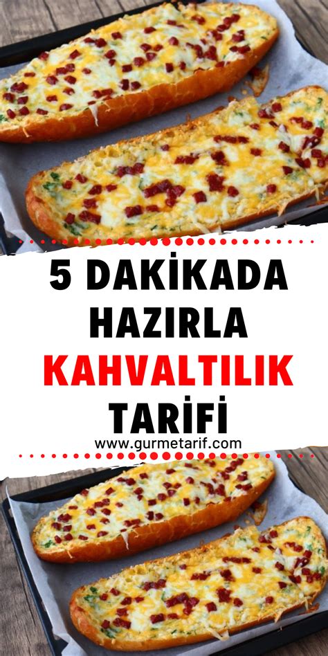 Kahvalt Ya Dakikada Haz Rla Muhte Em Kahvalt L K Tarifi Yemek