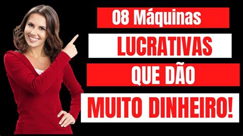 M Quinas Lucrativas Pequenas E Baratas Que D O Lucro Youtube