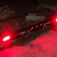 Amazon Konrali Pcs Inch Oval Led Trailer Tail Lights Red