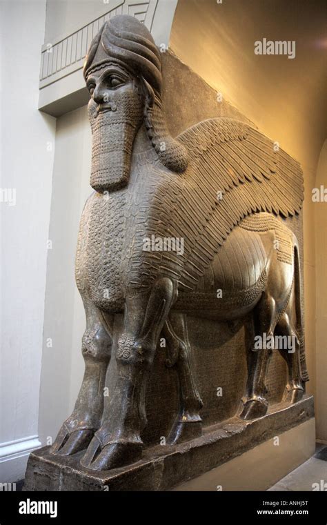 Assyrian winged bull hi-res stock photography and images - Alamy