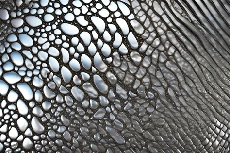 Premium Ai Image Silver Chameleon Skin Product Background