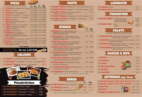 Menu At Spicy Bros Restaurant Bielefeld