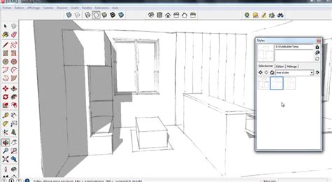 Tuto Ma Trisez Style Builder Dans Sketchup Avec Sketchup Sur Tuto