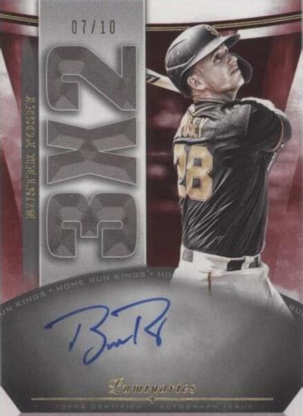 2021 Topps Luminaries Home Run Kings Autographs Red HRK BP Buster