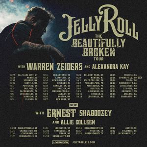 Jelly Roll Concert Dates 2025 Mark Your Calendar For An Unforgettable