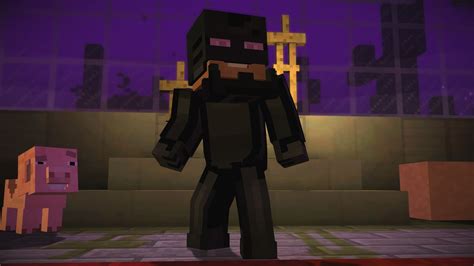 Enderman Suit Minecraft Story Mode Wiki Fandom Powered By Wikia