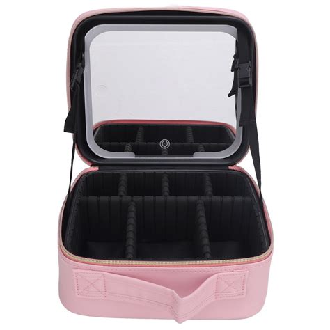 Makeup Bag Makeup Bag Organizer Lightweight With Mirror For Travel