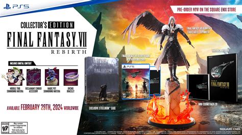 Final Fantasy 7 Rebirth Deluxe und Collector s Editions enthüllt