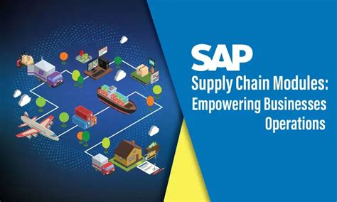 Sap Supply Chain Modules Empowering Businesses Operations