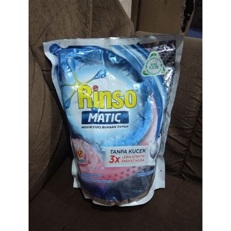 Jual Rinso Matic Liquid Detergent Professional Liter Shopee