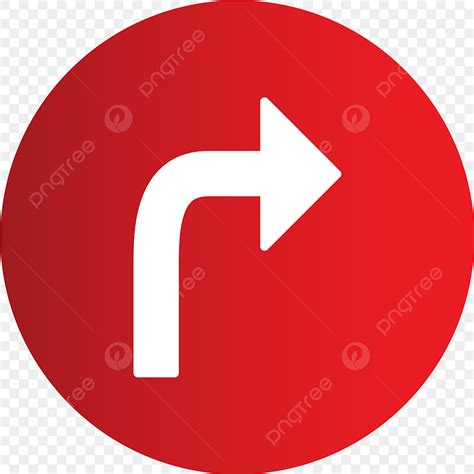 Right Turn Clipart Transparent Png Hd Vector Turn Right Icon Right