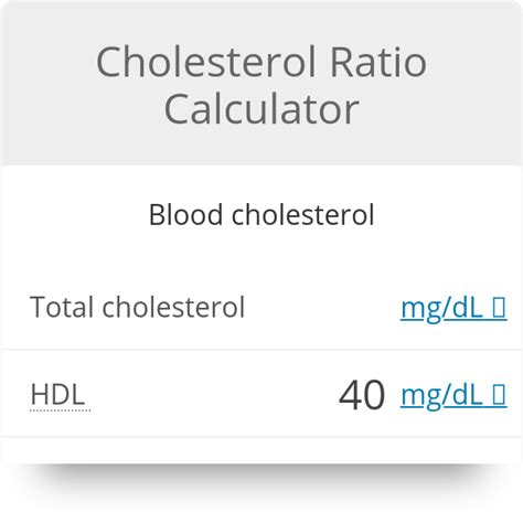 What Should Be The Ratio Of Ldl To Hdl / Http Www Scivisionpub Com Pdfs ...