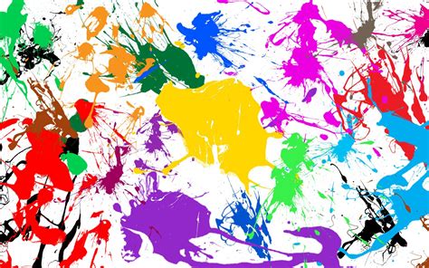 Paint Splatter Colorful MacBook Air Wallpaper Download | AllMacWallpaper