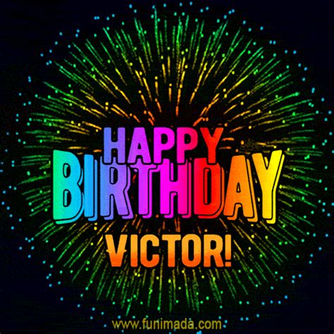 Happy Birthday Victor Gif