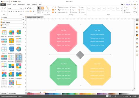 Simple Matrix Maker - Make Great-looking Matrix - Edraw