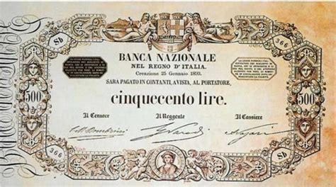 Italian Lire Banknote Values Of Lira Banknotes