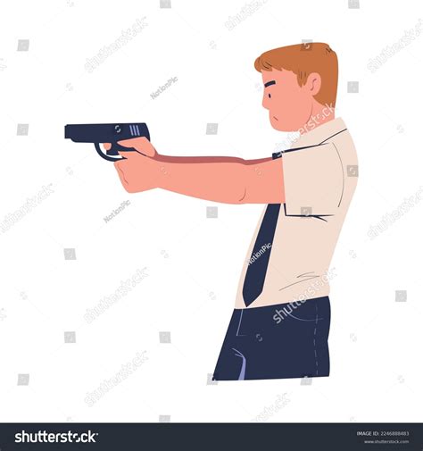 12715 Gun Shooting Cartoon Images Stock Photos And Vectors Shutterstock