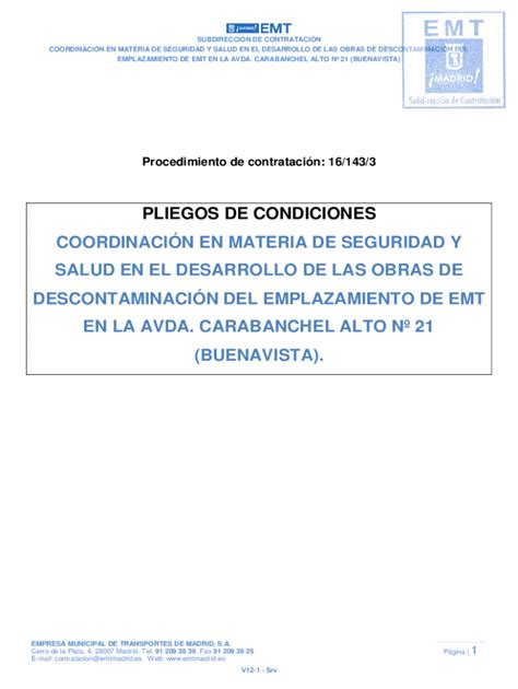 Completable En L Nea Coordinacin En Materia De Seguridad Y Salud Para