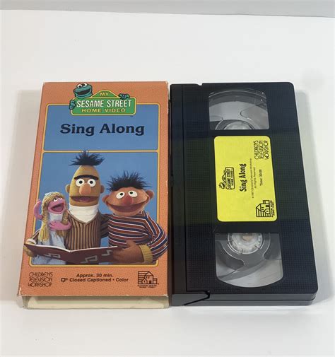 Vintage 1987 Sesame Street Sing Along Vhs Featuring Madeline Kahn And Porn Sex Picture