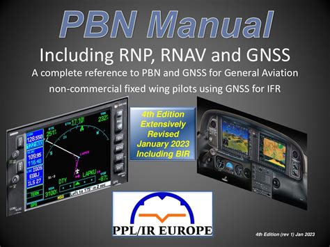 Performance Based Navigation Pbn Training Manual Pplir Europe