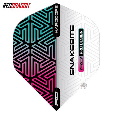 フライト RedDragon レッドドラゴン ハードコア プレミアム スネークバイト ホワイトレインボー Hardcore Premium