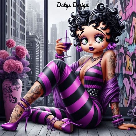 Betty Boop Creaciones By Daly In 2024 Betty Boop Pictures Betty Boop