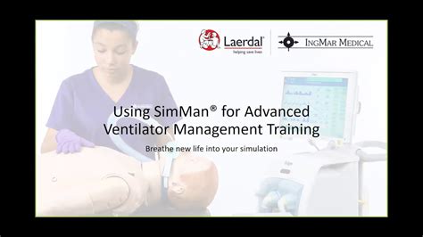 Webinar Using Simman For Advanced Ventilator Management Training Youtube