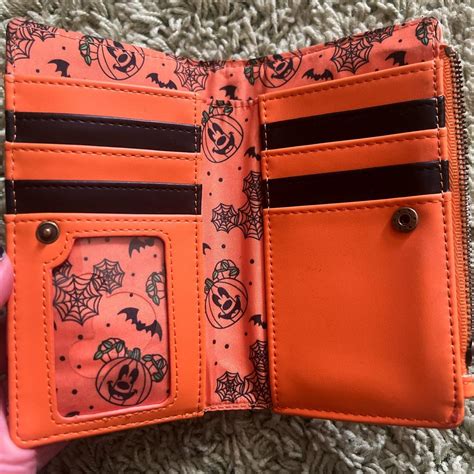Pumpkin Mickey Loungefly Wallet Halloweenmikey Depop