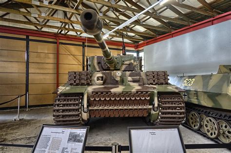 Tiger Tank Hdr Der Tiger Panzer Im Panzermuseum In Munster Flickr