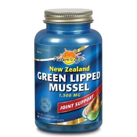 Nature S Life Green Lipped Mussel Veg Cap Btl Plastic G Ea