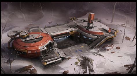 ArtStation - Winter Outpost