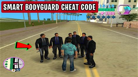 Gta Vice City Smart Bodyguard Cheat Code Gta Vice City Bodyguard