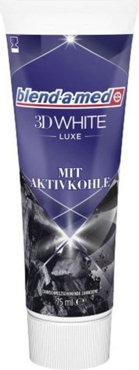 Blend A Med Dentifricio D White Luxe Con Carbone Attivo Ml Oh