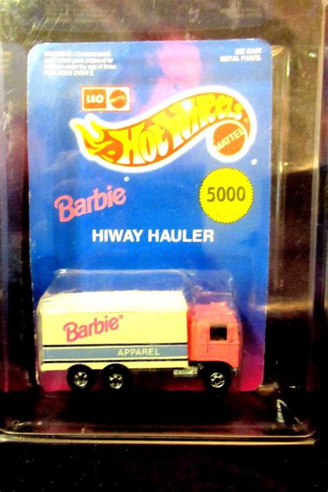 Barbie Hot Wheels Sealed Hiway Hauler Limited Edition Etsy