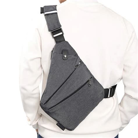 Anti Theft Crossbody Bags For Men