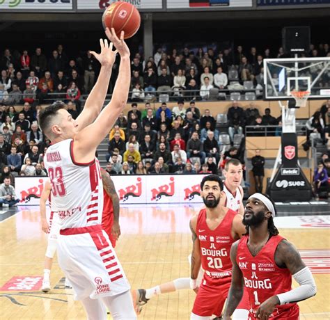 Basket Betclic Elite La J L Bourg En Bresse Trop Forte Pour Lelan