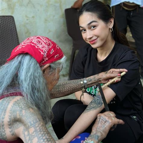 Zeinab Harake Gets Inked By Legendary Tattooist Apo Whang Od PEP Ph