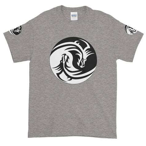 Dragon Yin Yang Tshirt Astrological Tee Asian Tshirt Etsy